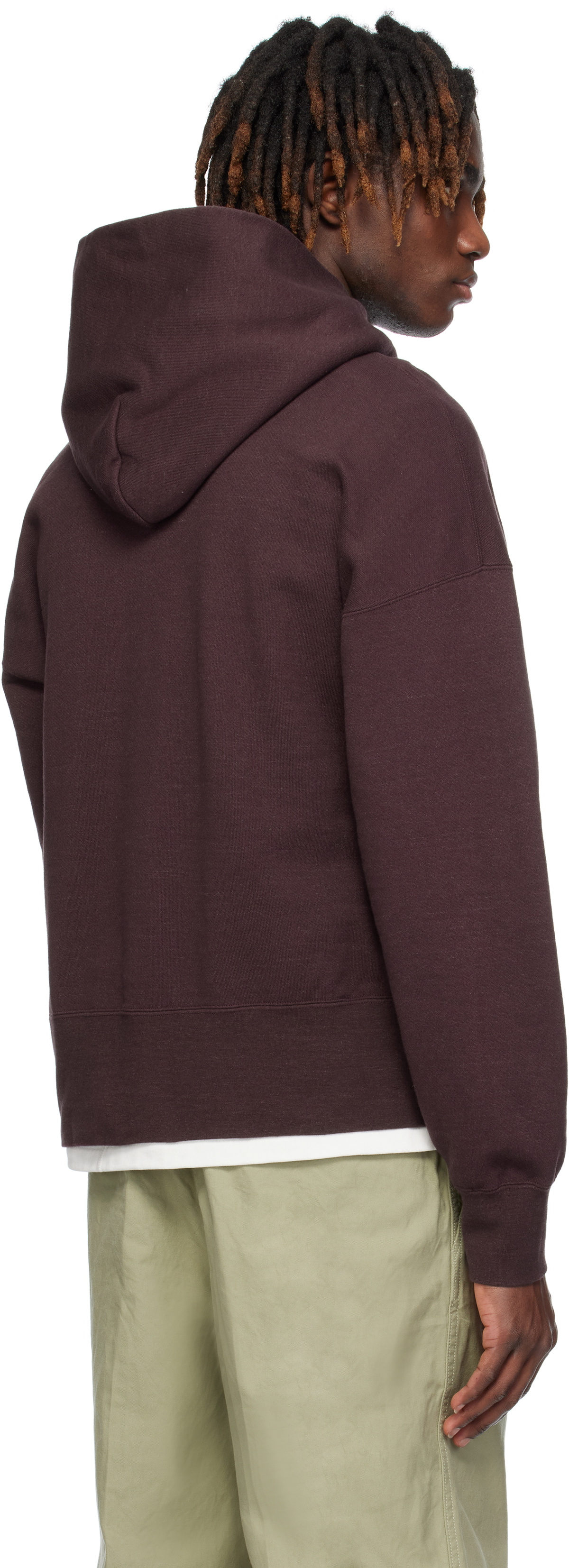 visvim Burgundy Court P.O. Hoodie Visvim