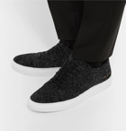 Common Projects - Court Brushed Suede Sneakers - Men - Black
