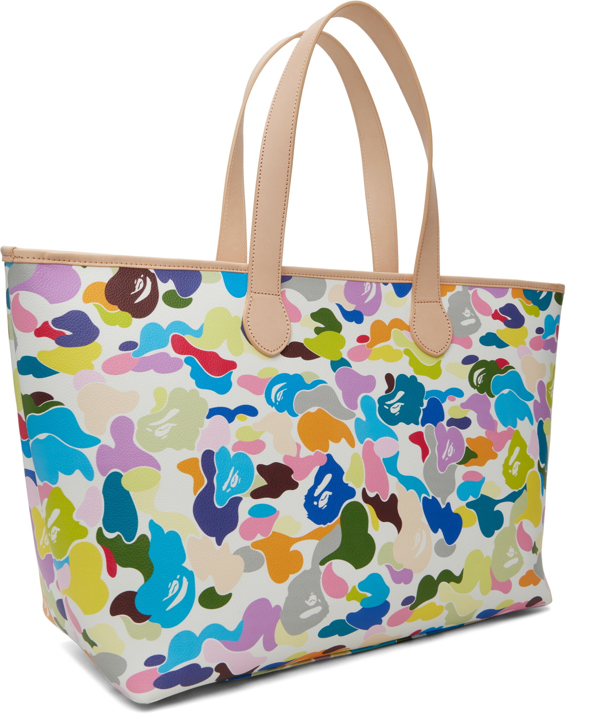 BAPE Multicolor Camo M Tote
