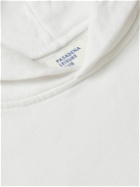 Pasadena Leisure Club - The Suburbs Printed Cotton-Jersey Hoodie - White