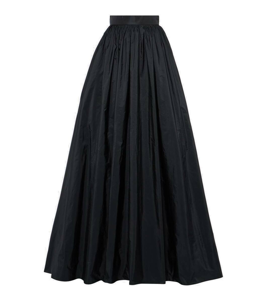 Elie Saab Cut-out knitted midi skirt Elie Saab
