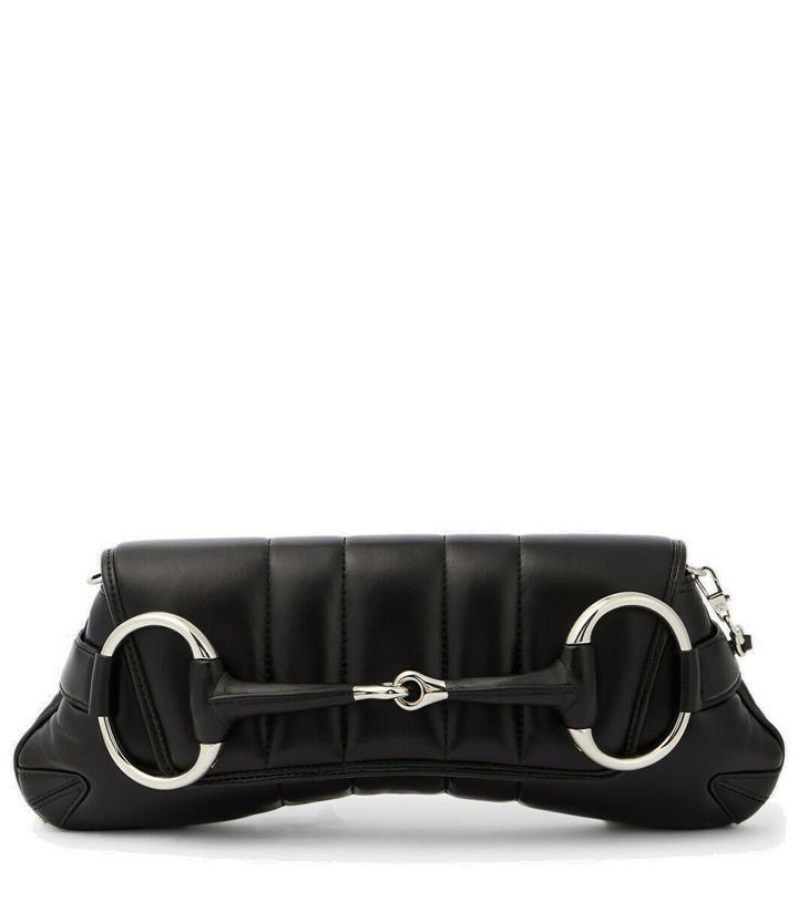 Photo: Gucci Gucci Horsebit Chain Medium leather shoulder bag