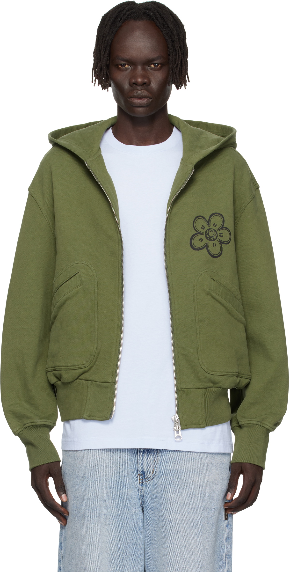 Kenzo Brown Kenzo Paris 'KENZO Happy Tiger' Embroidered Hoodie Kenzo Kenzo Brown Kenzo Paris 'KENZO Happy Tiger' Embroidered Hoodie Kenzo