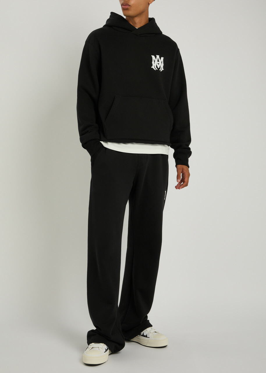 Amiri Core Hooded Cotton Sweatshirt Black