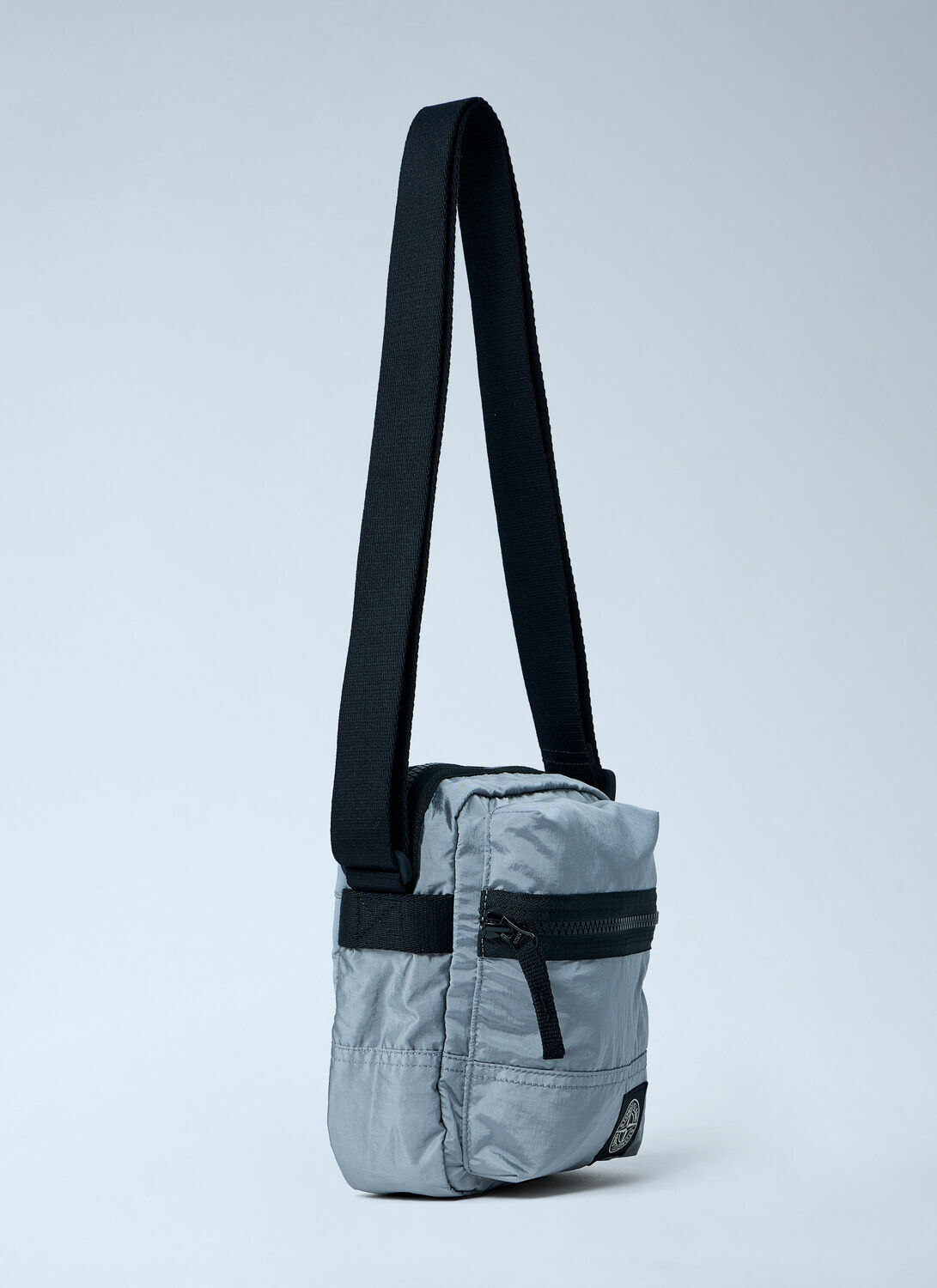 Stone Island Logo Motif Crossbody Bag