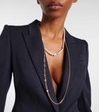 McQueen Faux pearl necklace