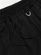 Mastermind World - Straight-Leg Logo-Print Jersey Shorts - Black