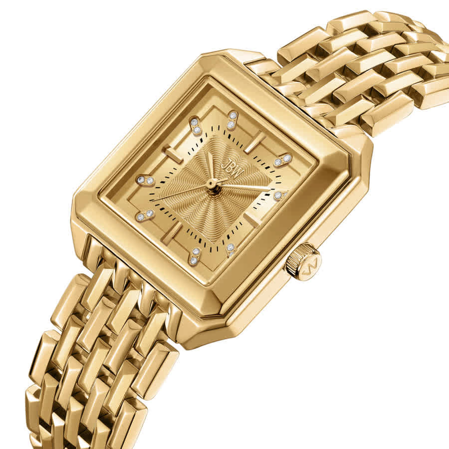 JBW Astra Quartz Gold Dial Ladies Watch J6410B