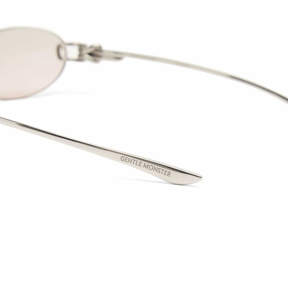Gentle Monster Musubi Sunglasses in Silver/Brown 