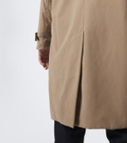 Kiton Technical trench coat