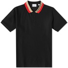 Burberry Men's Edney Polo Shirt in Black