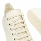 Rick Owens Men's Low Sneaks Sneakers in Milk/Milk