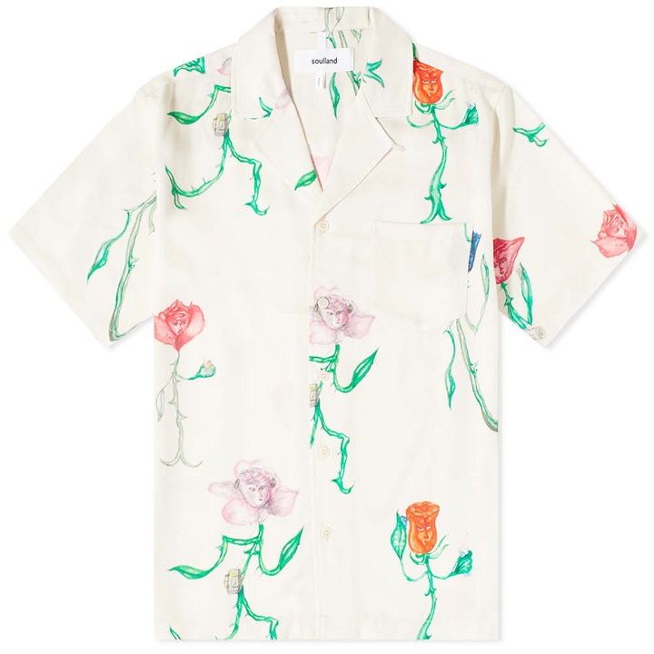 Photo: Soulland Men's Orson Vacation Shirt in White