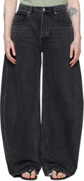 Alexander Wang Black Balloon Jeans