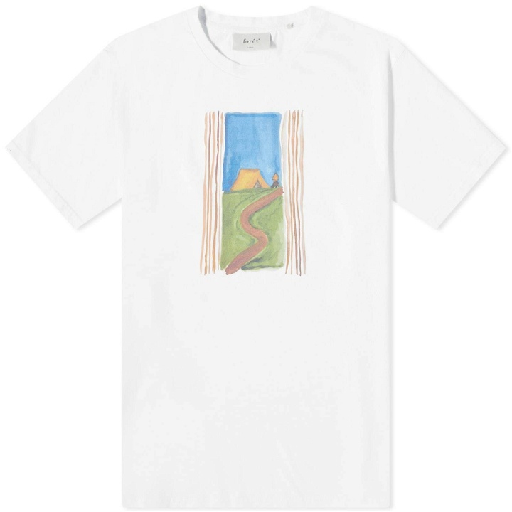 Photo: Foret Men's Nomad T-Shirt in White