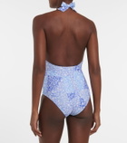 Heidi Klein Stella Maris printed swimsuit