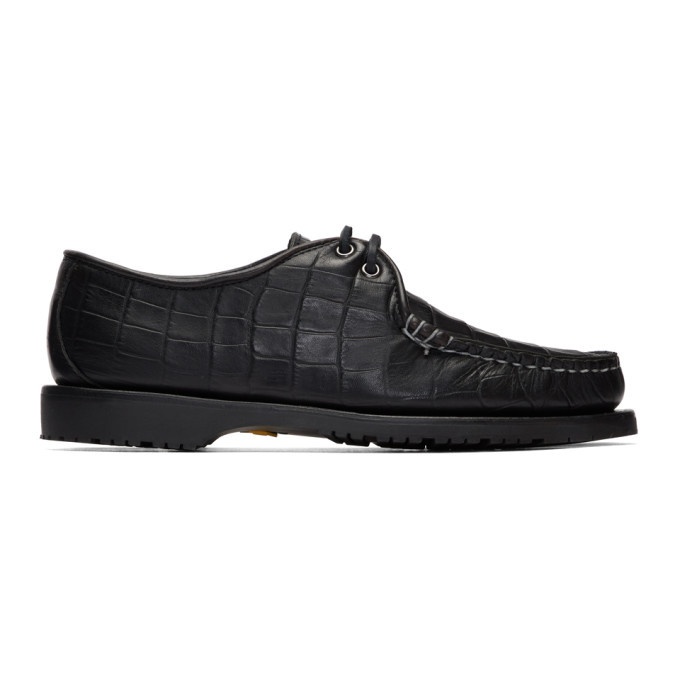 Photo: Noah NYC Black Sperry Edition Captains Oxfords