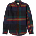 Portuguese Flannel Men's Room Check Shirt in Multi