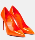 Christian Louboutin - Kate 100 patent leather pumps