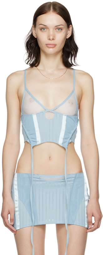 Photo: ORIENS SSENSE Exclusive Blue Neptune Tank Top