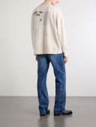 Our Legacy - Slack Printed Cotton-Blend Jersey Sweatshirt - Neutrals