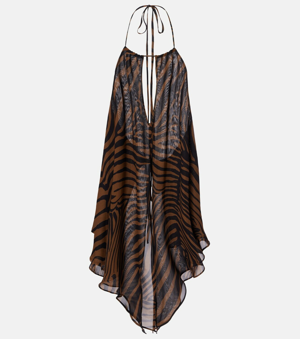 Blumarine Foulard twill top
