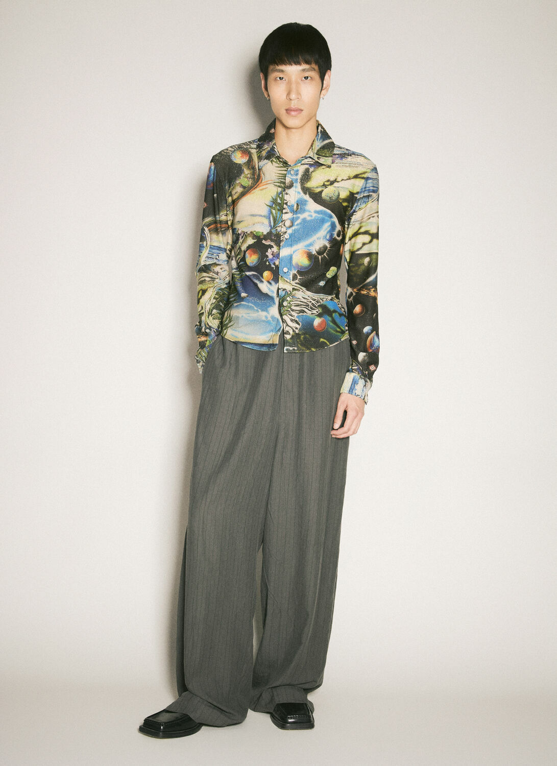 Martine Rose Printed Stretch Shirt