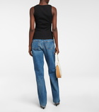 Loewe - Anagram cotton-blend top