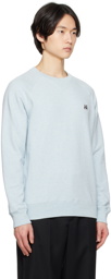 Maison Kitsuné Blue Fox Head Sweatshirt