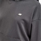 New Balance Women's Athletics French Terry Oversized Hoodie in Blacktop