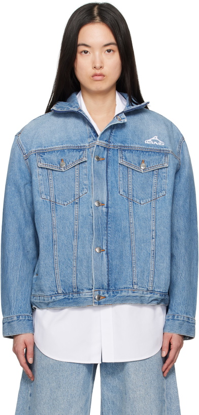 Photo: Alexander Wang Blue Regen Lightweight Denim Jacket