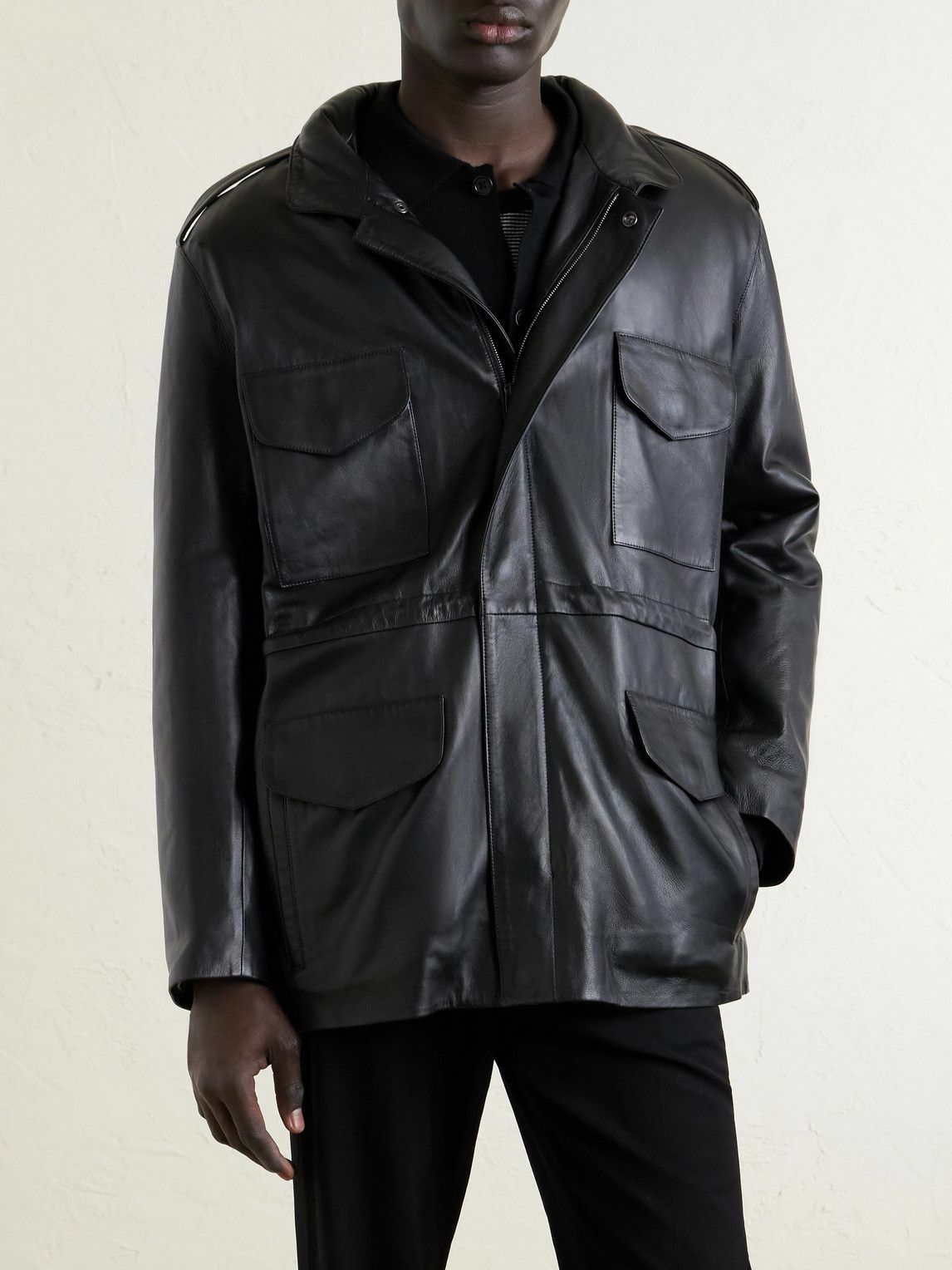Nili Lotan - Liri Leather Jacket - Black