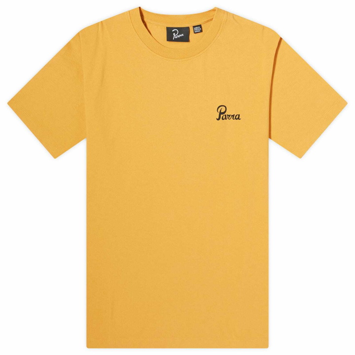 Photo: By Parra Men's Swan To The Face T-Shirt in Ochre