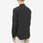 YMC Men's Dean Corduroy Shirt in Black