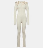 Magda Butrym Cable-knit silk jumpsuit
