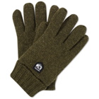 Hestra Men's Basic Wool Glove in Olive