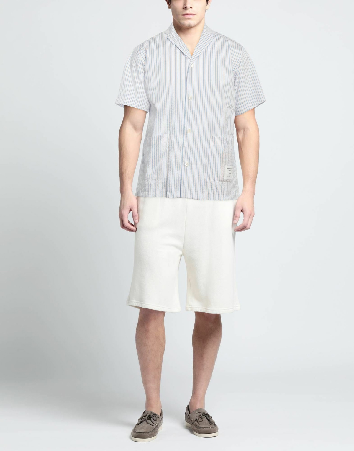 Thom Browne Mens Shirt Light in Blue