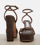 Jimmy Choo Kove woven platform sandals
