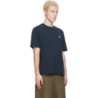 Maison Kitsuné Navy Fox Head Comfort T-shirt