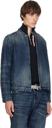 Diesel Blue D-Glory-FSJ Denim Jacket