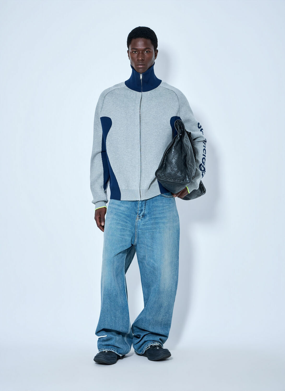 Balenciaga Zip-Up Track Jacket