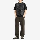 C.P. Company Men's CS II Multipocket Logo Vest in Black
