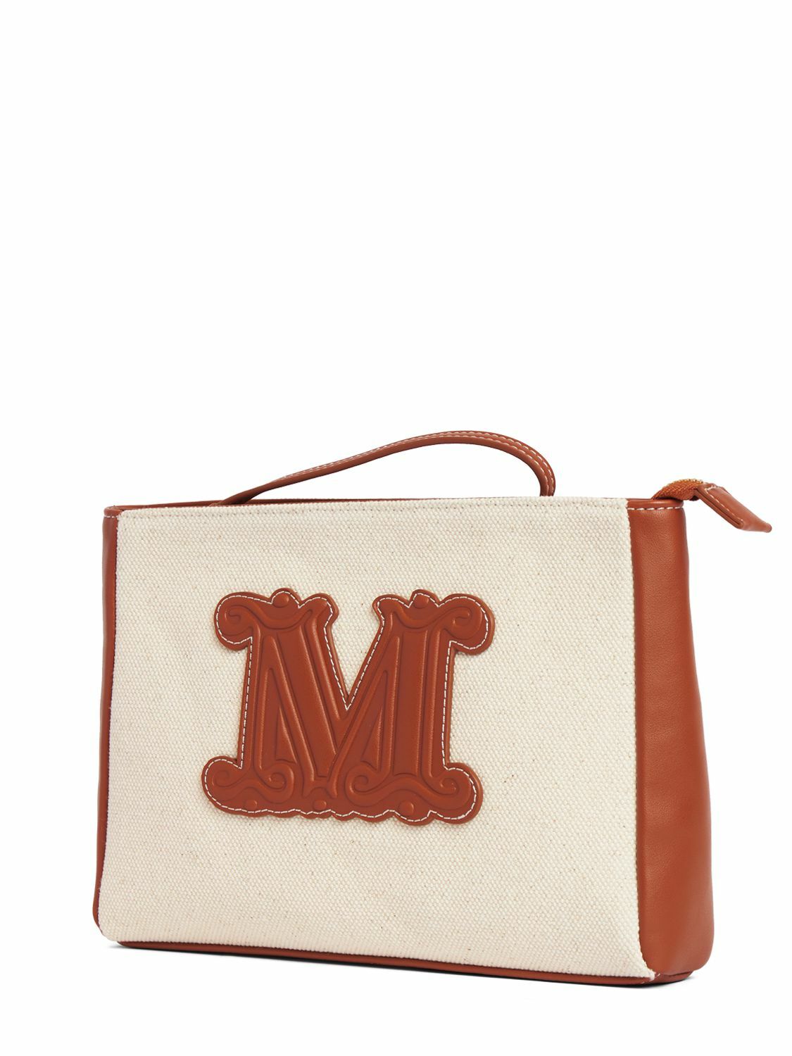 MAX MARA - Cascia Embroidered Cotton Clutch Max Mara