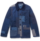 Blue Blue Japan - Patchwork Sashiko-Stitched Indigo-Dyed Cotton Jacket - Men - Indigo