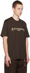 MASTERMIND WORLD Brown Brilliant T-Shirt