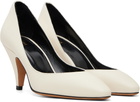JUDE Off-White Haze Pump Heels