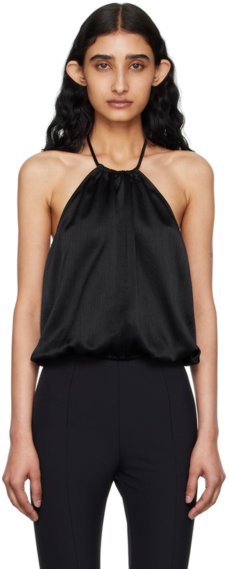 Photo: Elleme Black Draped Blouse