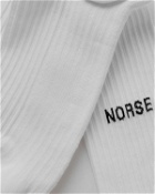 Norse Projects Bjarki Logo White - Mens - Socks