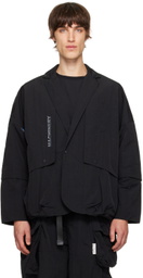 Archival Reinvent Black WIND AND SEA Edition Suit Jacket