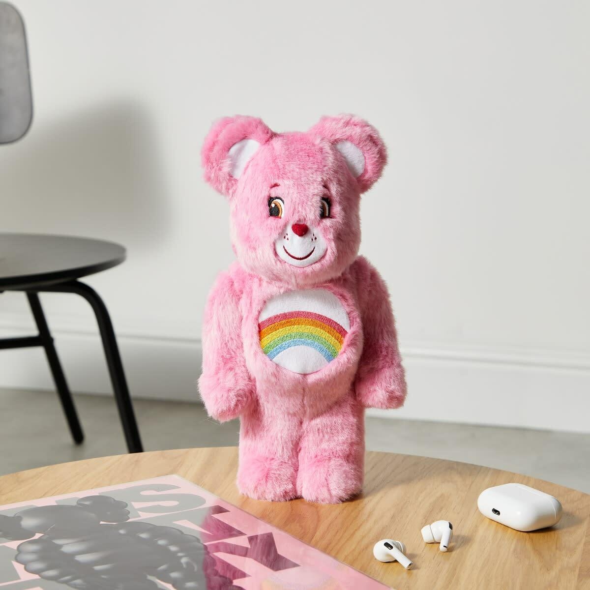 Medicom Cheer Bear Costume Version Be@rbrick in Pink 400% Medicom